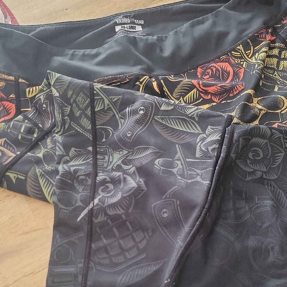 Constantly Varied Gear Black Floral Leggings